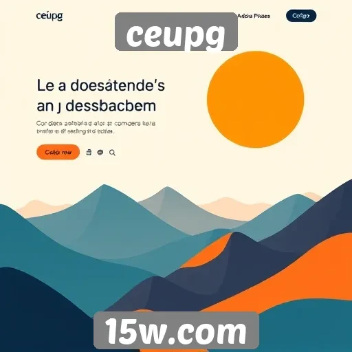 tendências de design no site ceupg